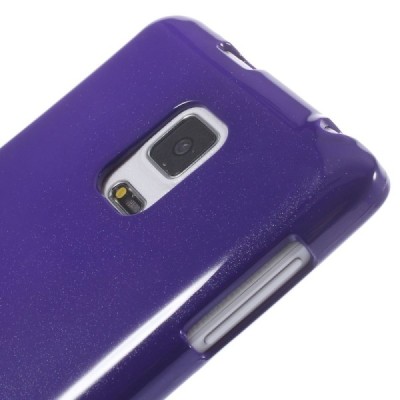 Samsung Galaxy Note Edge violetinis Mercury kieto silikono (TPU) dėklas / Priedai.lt