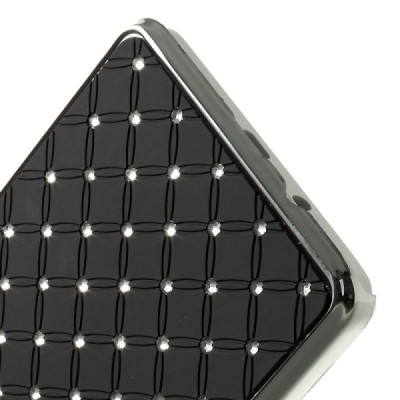 Samsung Galaxy A5 elegantiškas juodas dėklas su blizgučiais / Priedai.lt