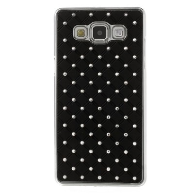 Samsung Galaxy A5 elegantiškas juodas dėklas su blizgučiais / Priedai.lt