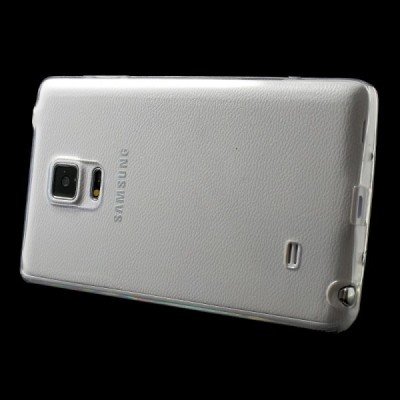 Samsung Galaxy Note Edge skaidrus (permatomas) kieto silikono TPU ploniausias pasaulyje dėklas / Priedai.lt