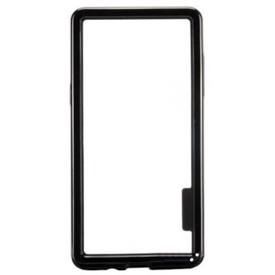 Juodas klasikinis Samsung Galaxy A5 TPU rėmelis - kraštų apvadas (bamperis) / Priedai.lt