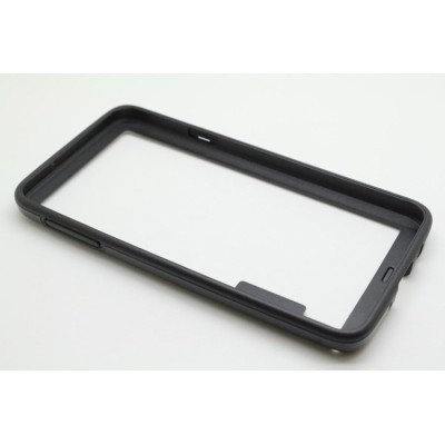 Juodas klasikinis Samsung Galaxy A3 TPU rėmelis - kraštų apvadas (bamperis) / Priedai.lt