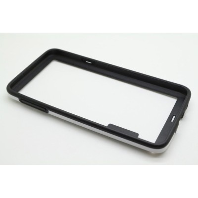 Baltas klasikinis Samsung Galaxy A3 TPU rėmelis - kraštų apvadas (bamperis) / Priedai.lt