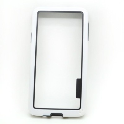 Baltas klasikinis Samsung Galaxy A3 TPU rėmelis - kraštų apvadas (bamperis) / Priedai.lt