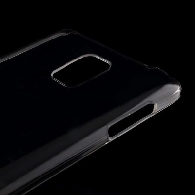 Samsung Galaxy Note Edge plastikinis skaidrus (permatomas) dėklas - nugarėlė / Priedai.lt