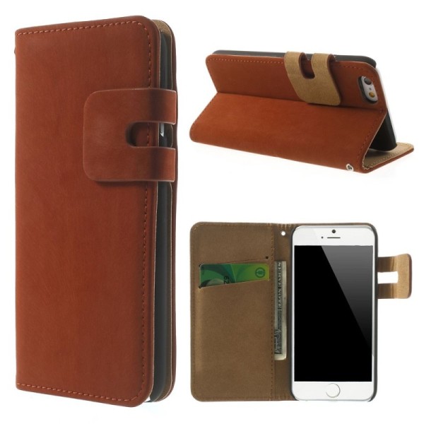 Verstos odos atverčiamas dėklas - raudonas (iPhone 6 / 6s)