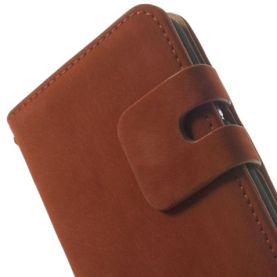 Apple iPhone 6 (6s) verstos odos atverčiamas raudonas dėklas - piniginė / Priedai.lt