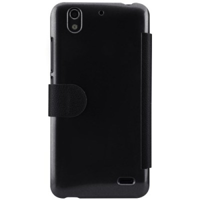 Huawei Ascend G630 Nillkin Fresh atvēramais melns maciņš / Vacins.lv