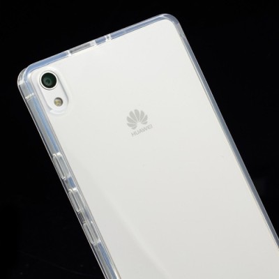 Huawei Ascend P6 dzidrs cieta silikona (TPU) apvalks / vacins.lv