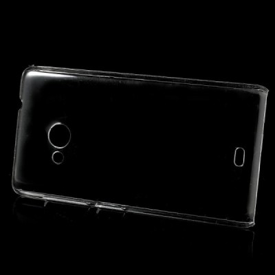 Microsoft Lumia 535 plastikinis skaidrus (permatomas) dėklas - nugarėlė / Priedai.lt