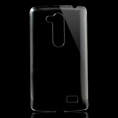 LG L Fino (D290, D295) plastikinis skaidrus (permatomas) dėklas - nugarėlė / Priedai.lt