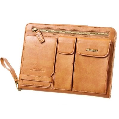 „Remax“ Pedestrian sērijas Apple iPad Air 2 brūns planšetdatora ieliktnis - grozs / Vacins.lv