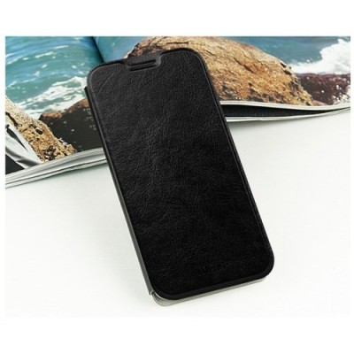 „Mofi“ Rui serijos Huawei Ascend Y550 juodas odinis atverčiamas dėklas / Priedai.lt