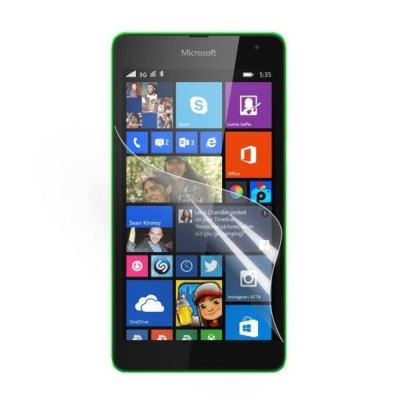 Microsoft Lumia 535 apsauginė skaidri ekrano plėvelė / Priedai.lt