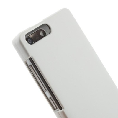 Huawei Ascend G6 4G (LTE) plastikinis baltas dėklas - nugarėlė / Priedai.lt