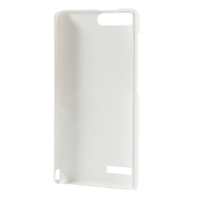 Huawei Ascend G6 4G (LTE) plastikinis baltas dėklas - nugarėlė / Priedai.lt