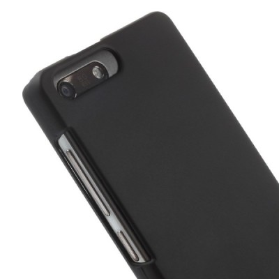 Huawei Ascend G6 4G (LTE) plastikinis juodas dėklas - nugarėlė / Priedai.lt