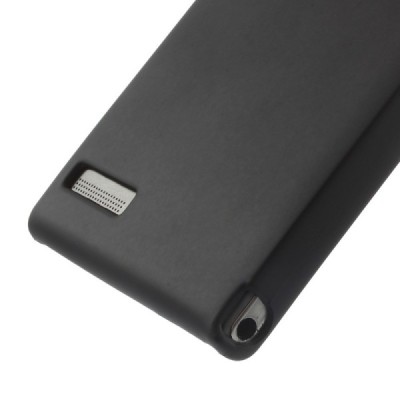 Huawei Ascend G6 4G (LTE) plastikinis juodas dėklas - nugarėlė / Priedai.lt