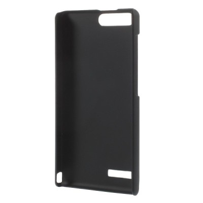 Huawei Ascend G6 4G (LTE) plastikinis juodas dėklas - nugarėlė / Priedai.lt