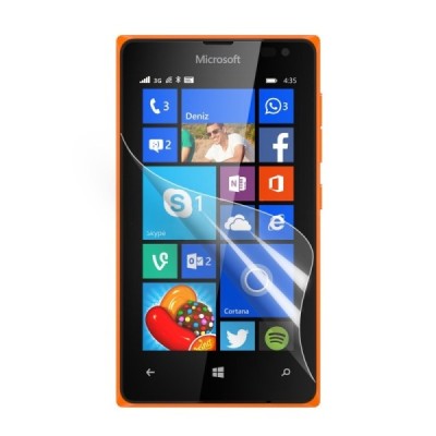 Microsoft Lumia 435 apsauginė skaidri ekrano plėvelė / Priedai.lt