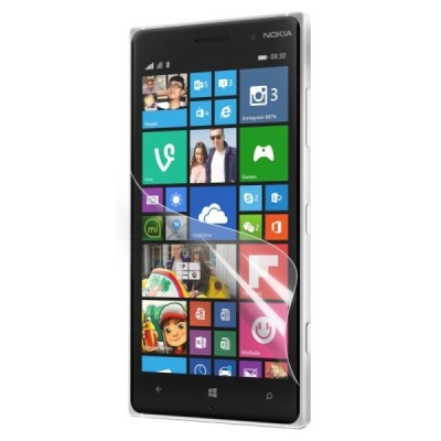 Nokia Lumia 830 apsauginė skaidri ekrano plėvelė / Priedai.lt