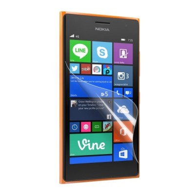 Nokia Lumia 730 (735) apsauginė skaidri ekrano plėvelė / Priedai.lt
