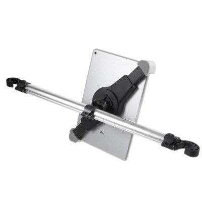 Automobilinis planšetės laikiklis (centrinis) tvirtinamas prie (tarp) galvos atlošų / Priedai.lt