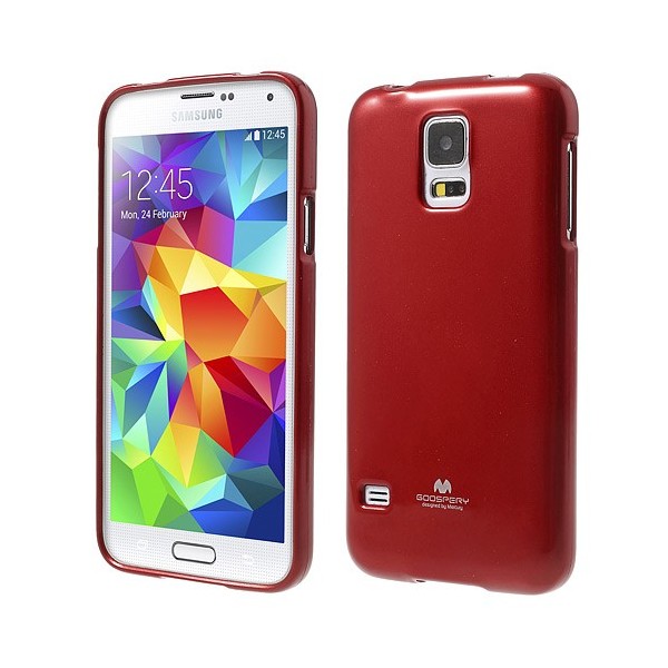 „Mercury“ dėklas - raudonas (Galaxy S5 / S5 Neo)