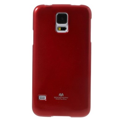 Samsung Galaxy S5 (S5 Neo) raudonas Mercury kieto silikono (TPU) dėklas / Priedai.lt
