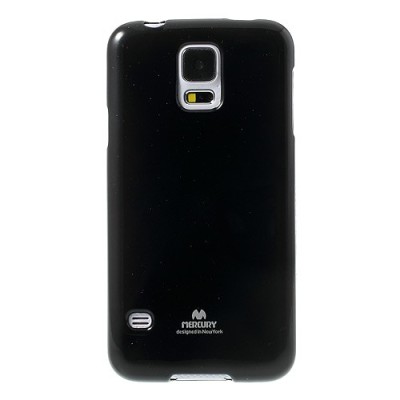 Samsung Galaxy S5 G900 (S5 Neo G903) juodas Mercury kieto silikono (TPU) dėklas / Priedai.lt