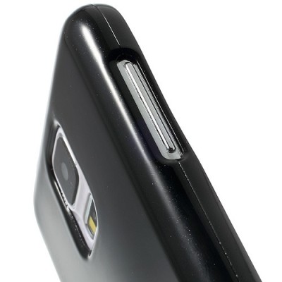 Samsung Galaxy S5 G900 (S5 Neo G903) juodas Mercury kieto silikono (TPU) dėklas / Priedai.lt