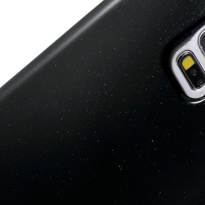 Samsung Galaxy S5 G900 (S5 Neo G903) juodas Mercury kieto silikono (TPU) dėklas / Priedai.lt