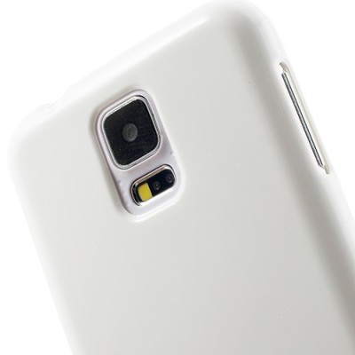 Samsung Galaxy S5 / S5 Neo baltas Mercury kieto silikono (TPU) dėklas / Priedai.lt