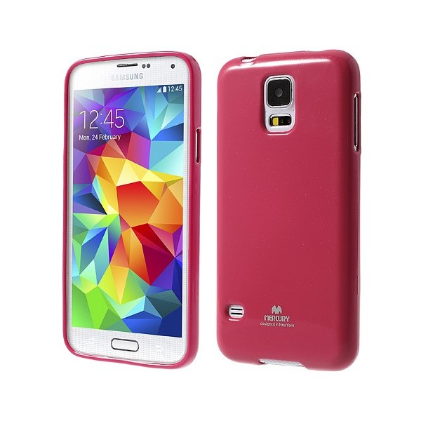 „Mercury“ apvalks - rozs (Galaxy S5 / S5 Neo)