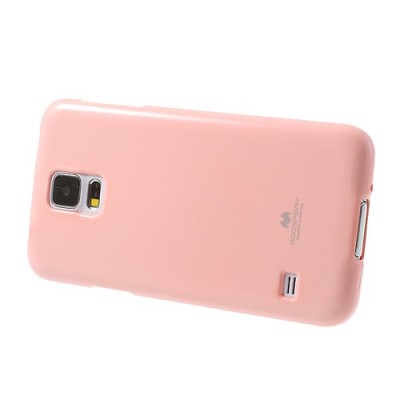 Samsung Galaxy S5 (S5 Neo) Mercury gaiši rozs cieta silikona (TPU) apvalks / vacins.lv