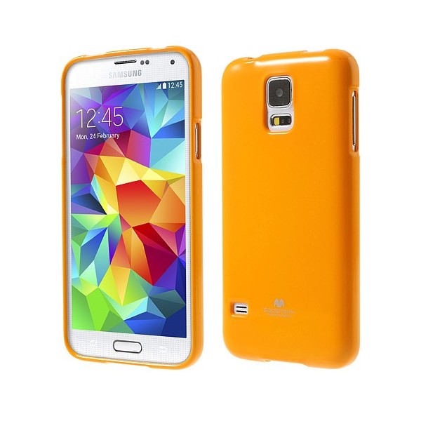 „Mercury“ apvalks - dzeltens (Galaxy S5 / S5 Neo)