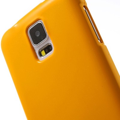 Samsung Galaxy S5 (S5 Neo) Mercury dzeltens cieta silikona (TPU) apvalks / vacins.lv