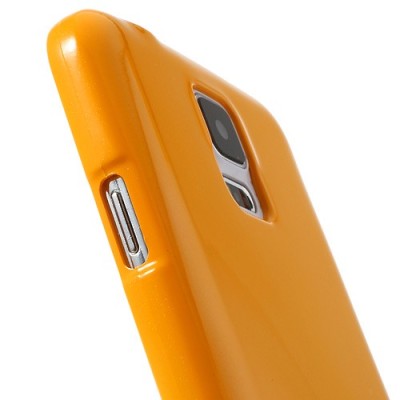 Samsung Galaxy S5 (S5 Neo) Mercury dzeltens cieta silikona (TPU) apvalks / vacins.lv