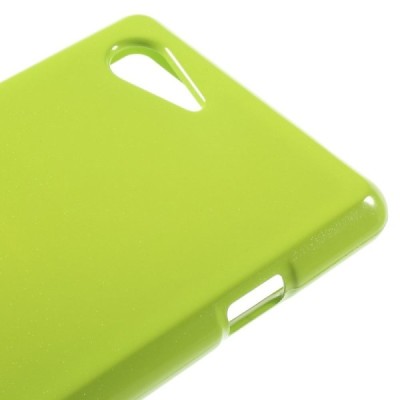 Sony Xperia E3 žalias Mercury kieto silikono (TPU) dėklas / Priedai.lt