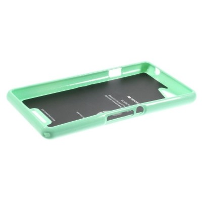 Sony Xperia E3 Mercury piparmētru cieta silikona (TPU) apvalks / Vacins.lv