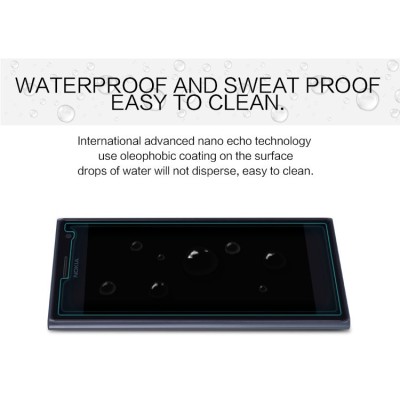 Nokia Lumia 830 „Nillkin“ H Tempered Glass sustiprintos apsaugos apsauginis ekrano stiklas 0.33 mm / Priedai.lt