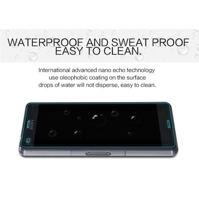 Sony Xperia Z3 Compact „Nillkin“ H Tempered Glass sustiprintos apsaugos apsauginis ekrano stiklas 0.33 mm / Priedai.lt