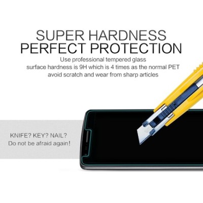 LG G3 S (D722) Nillkin 9H Tempered Glass ekrāna aizsargstikls / Vacins.lv