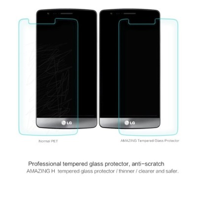 LG G3 S (D722) Nillkin 9H Tempered Glass ekrāna aizsargstikls / Vacins.lv