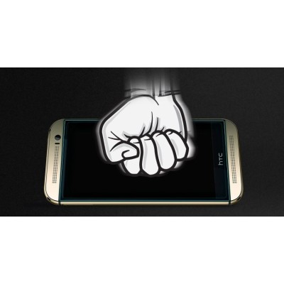 HTC One M8 / M8s Nillkin 9H Tempered Glass ekrāna aizsargstikls / Vacins.lv