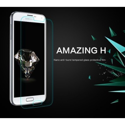 Samsung Galaxy S5 / S5 Neo „Nillkin“ H Tempered Glass sustiprintos apsaugos apsauginis ekrano stiklas 0.33 mm / Priedai.lt