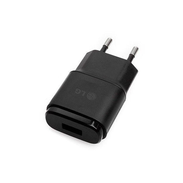 „LG“ sieninis įkroviklis - juodas (1.8 A)