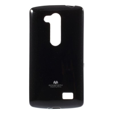 LG L Fino (D290, D295) juodas Mercury kieto silikono (TPU) dėklas / Priedai.lt