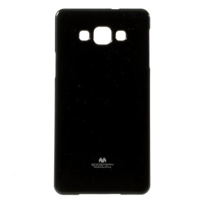 Samsung Galaxy A7 juodas Mercury kieto silikono (TPU) dėklas / Priedai.lt