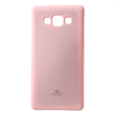 Samsung Galaxy A7 rožinis Mercury kieto silikono (TPU) dėklas / Priedai.lt